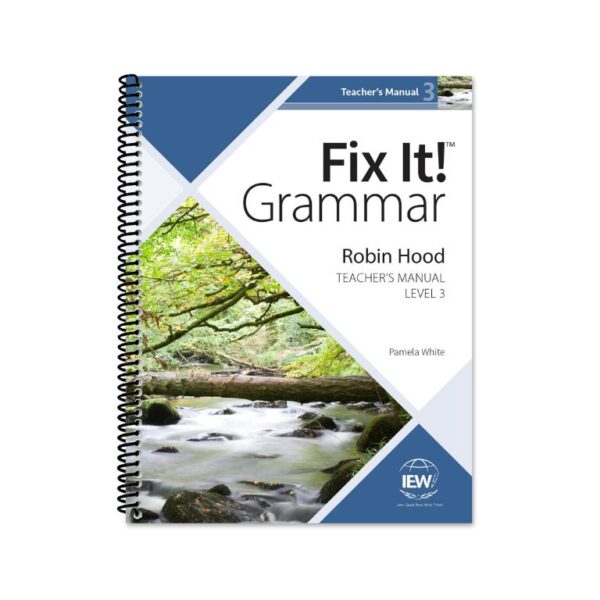 Fix It!™ Grammar: Level 3 Robin Hood [Teacher's Manual]